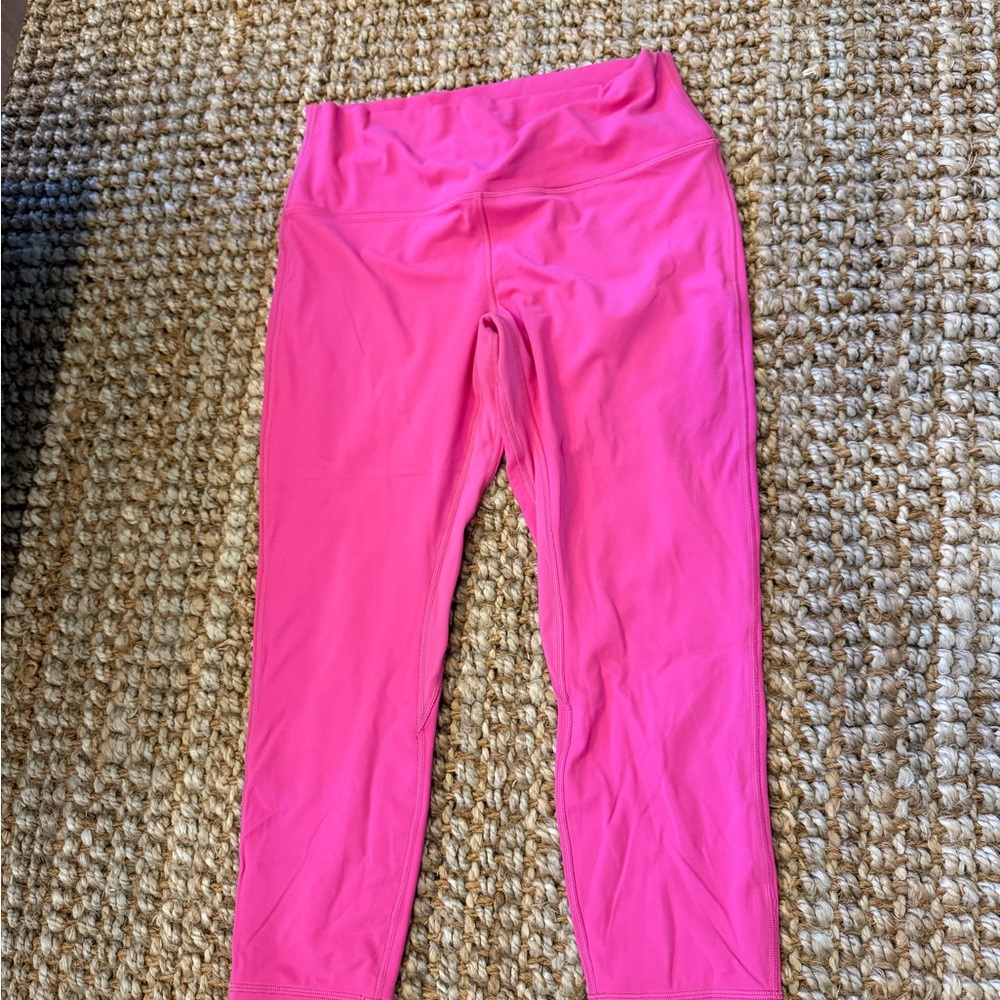 lululemon athletica Bright Pink Leggings